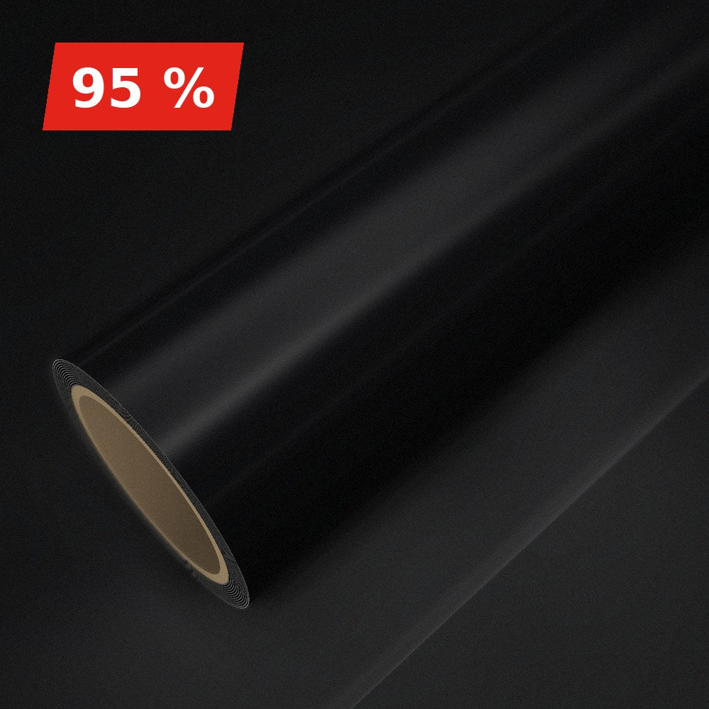 Approved window tint film kit (car and motorbike), film with 95% tint