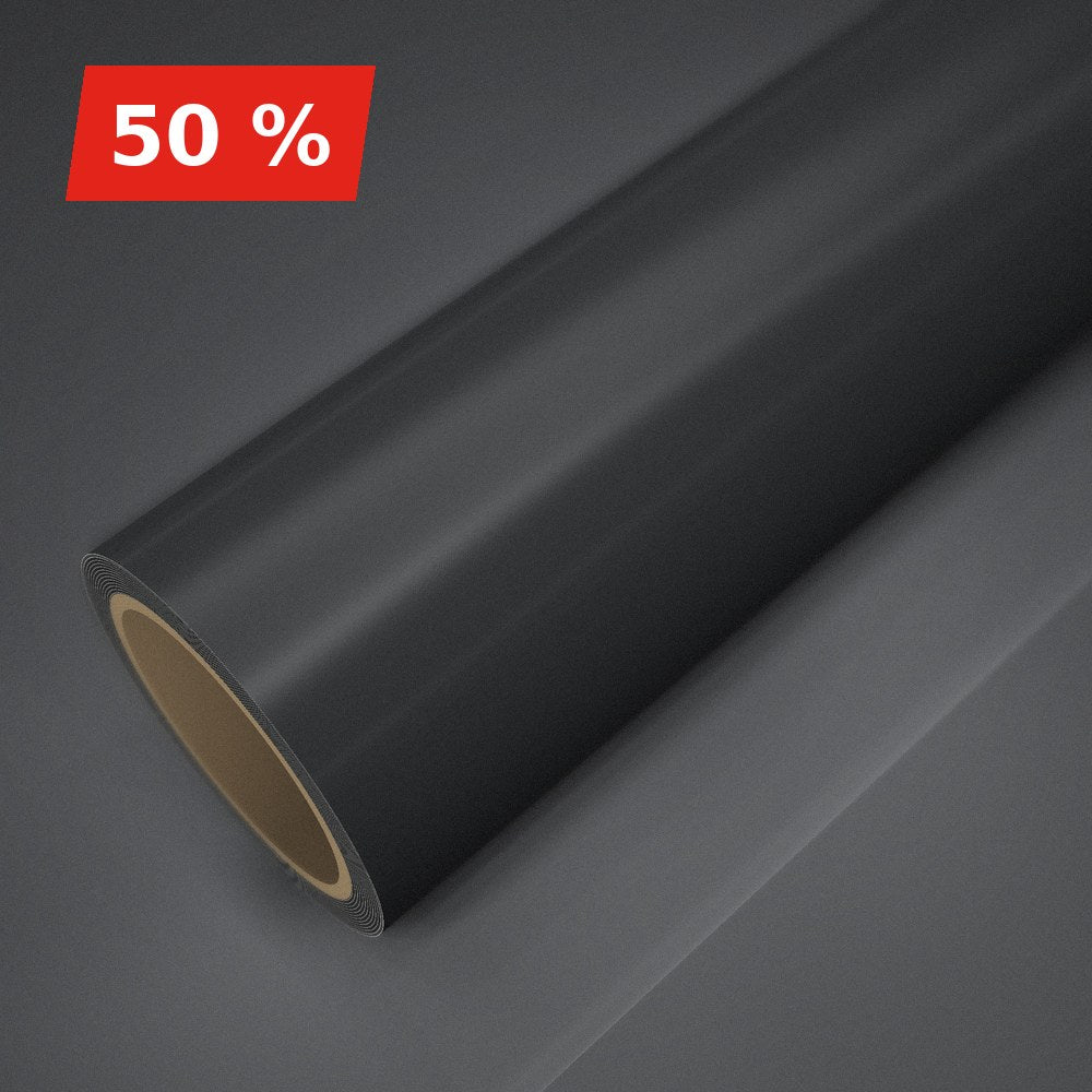 Approved window tint film kit (car and motorbike), film with 50% tint