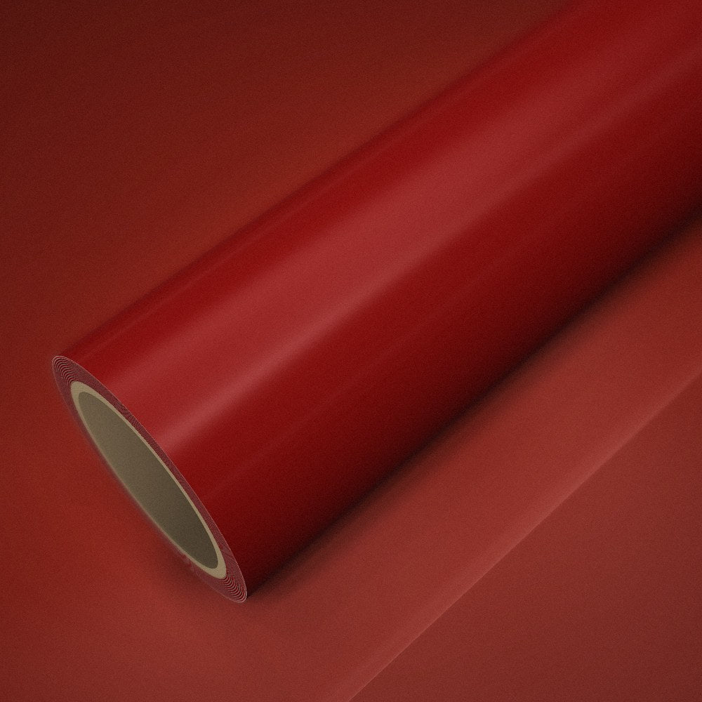 Roll of headlight and tail light film, red