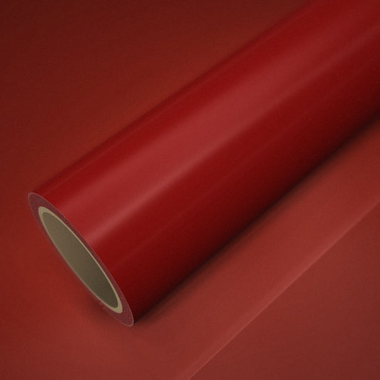 Roll of headlight and tail light film, red